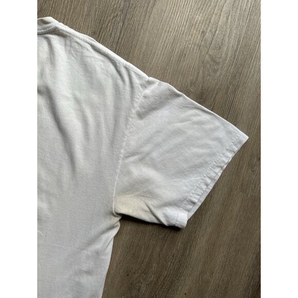 Vintage Y2K The Joker Batman Dark Knight Heath Ledger AOP White Shirt XL - Picture 11 of 13